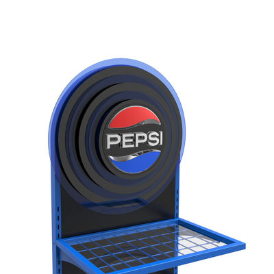 Toptan Satış için LED Işıklı Logolu Metal İçecek Şişesi Ekran Standı
