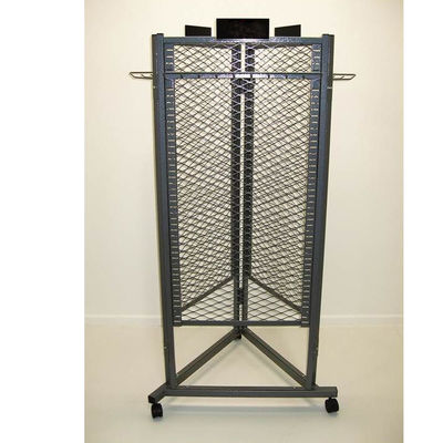Pragmatik Gridwall Ekran Standı Konfeksiyon Aksesuarları İçin Metal Izgara Ekran Standları