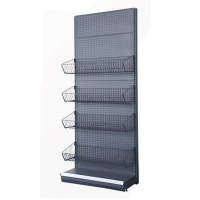 Atıştırmalıklar İçin Metal Serbest Daimi Pegboard Ekran Süpermarketi