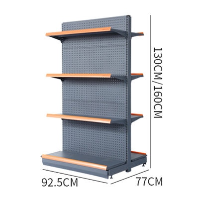 Atıştırmalıklar İçin Metal Serbest Daimi Pegboard Ekran Süpermarketi